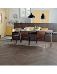 Parquet Bâton rompu 139 - 14mm Chêne zenitude huilé flanelle 2