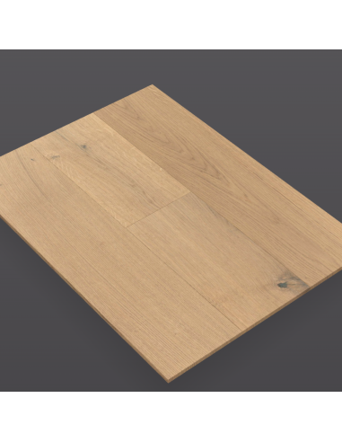 Parquet contrecollé semi massif Chêne finition lumineuse