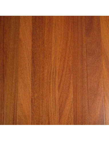 Parquet massif Cumaru rouge verni 15x120