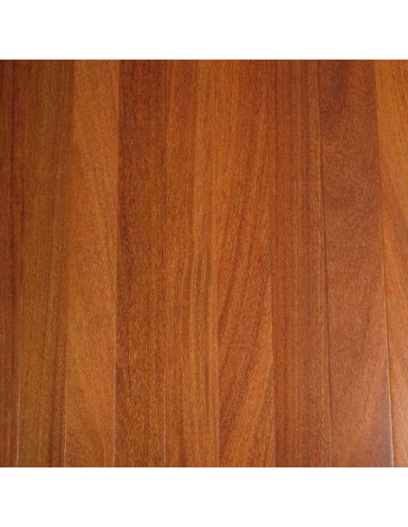 Parquet massif Cumaru rouge verni 15x120