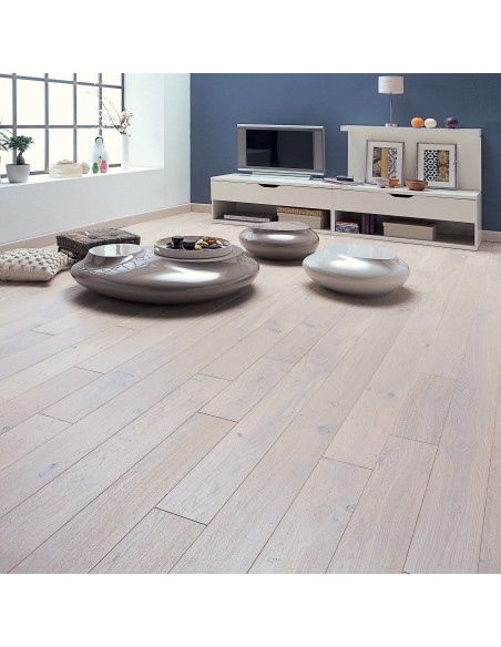 Parquet Otello 139 - 12mm Chêne zenitude huile blanche