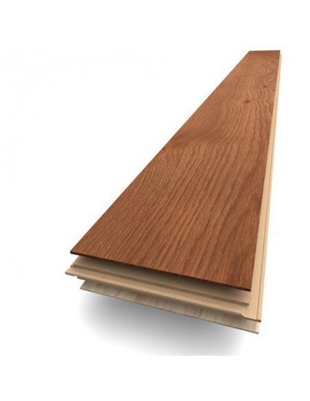 Parquet Diva 184 - 12mm Chêne authentique huilé cuir