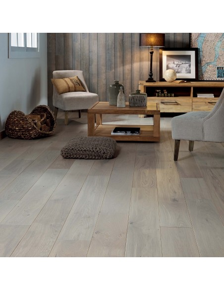 Parquet Diva 184 - 14mm Chêne zenitude huile grise