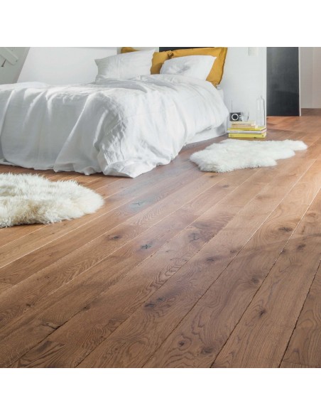Parquet Diva 184 - 14mm Chêne origine huilé cuir