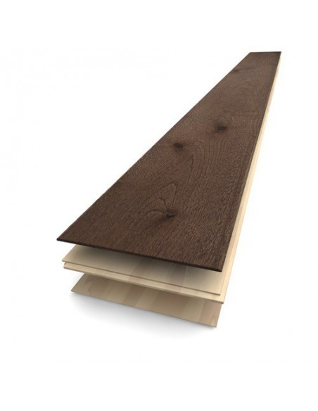 Parquet Diva 184 - 14mm Chêne origine huilé tourbe