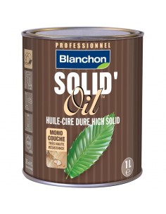 Solid Oil White Grey - Blanchon