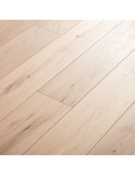 Parquet Contrecollé Chêne Rustique Huilé Blanc Chicama