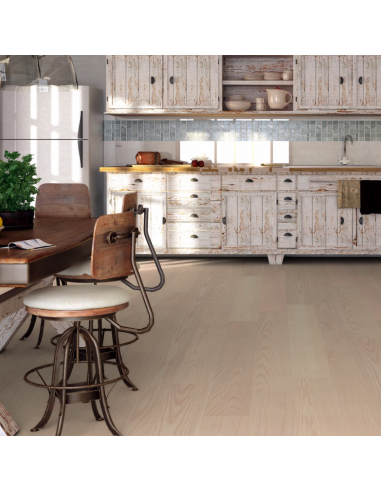 Parquet Contrecollé Chêne Huilé Blanc... Parquet Contrecollé Chêne Huilé Blanc...