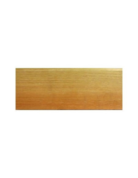 Plinthes en Acacia brut massif avec bords arrondis