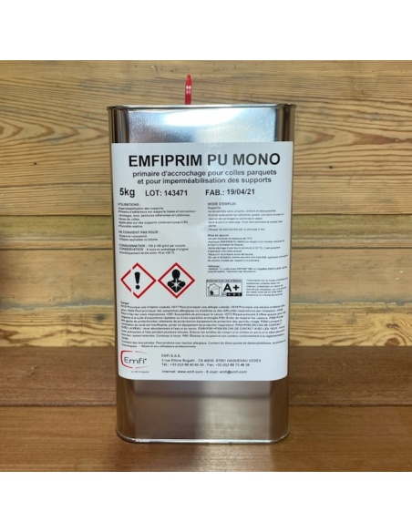Primaire d'accrochage pour colles parquets Emfiprim PU mono