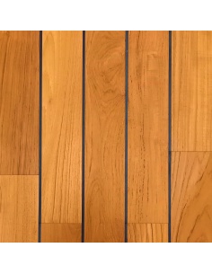 Parquet massif Teck Pont de bateau