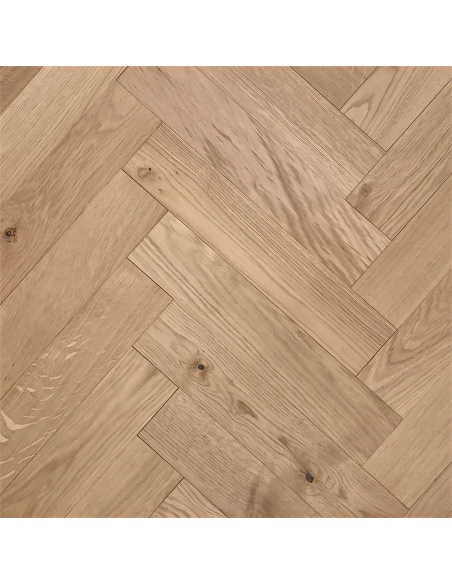 Parquet massif Bâtons Rompus Chêne Rustique Huilé Extra mat 450