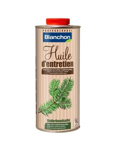 Huile d'entretien pour parquet huilé Ton Bois 1L - Blanchon