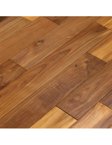 Parquet Massif Teck Select Huilé 12x90