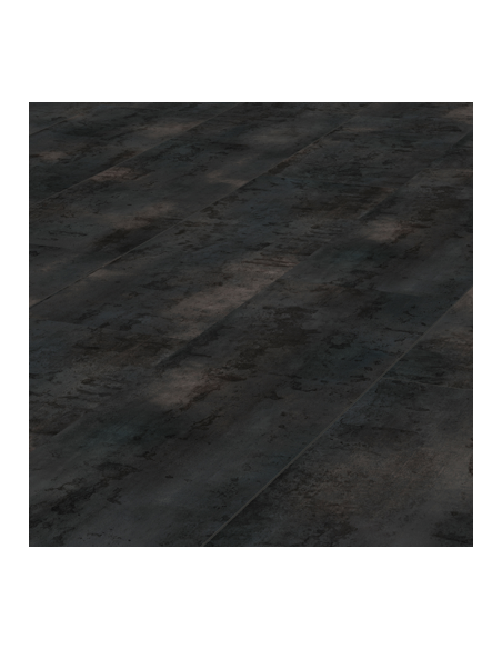Sol vinyle Acier Noir Brut