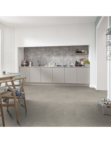 Sol vinyle Pierre Douce Grise Claire