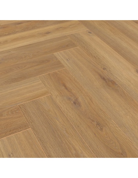 Échantillon Herringbone 8mm AC4/32 Chêne Pisa