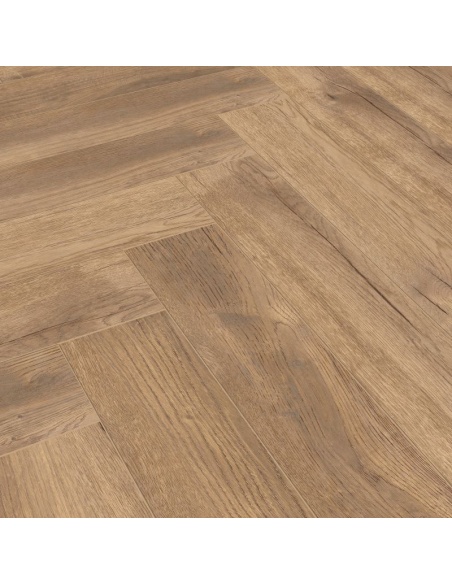 Échantillon Herringbone 8mm AC4/32 Chêne Treviso