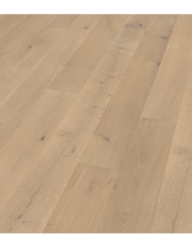 Chêne contrecollé verni blanc Kars 190