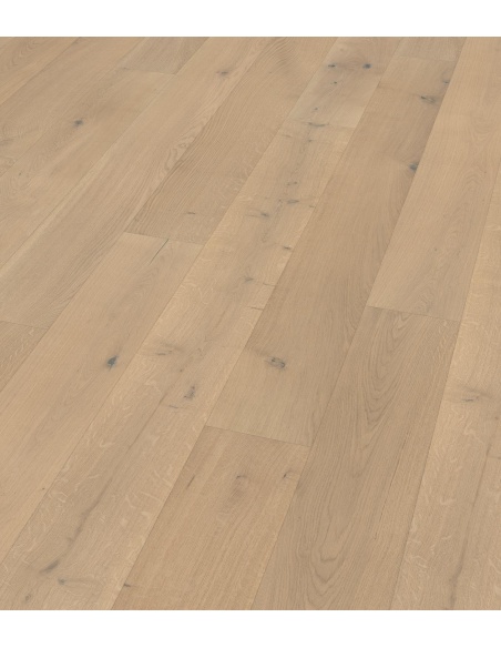 Chêne contrecollé verni blanc Kars 190