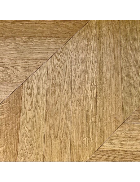 Contrecollé Chêne Point de Hongrie Huilé Doré Choix Premier