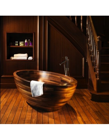 Parquet massif Teck Pont de bateau