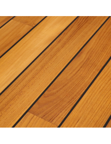 Parquet massif Teck joint pont de...
