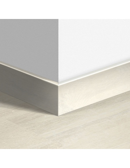 Plinthe parquet chêne Charlotte blanc