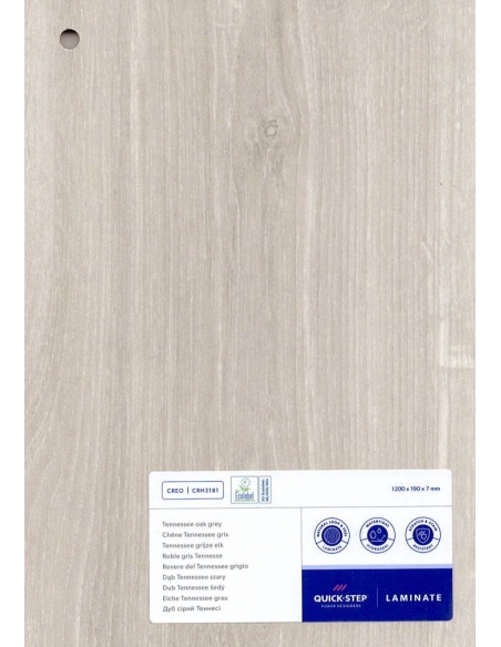 copy of Sol Stratifié Quickstep Creo Chêne Tennessee Gris