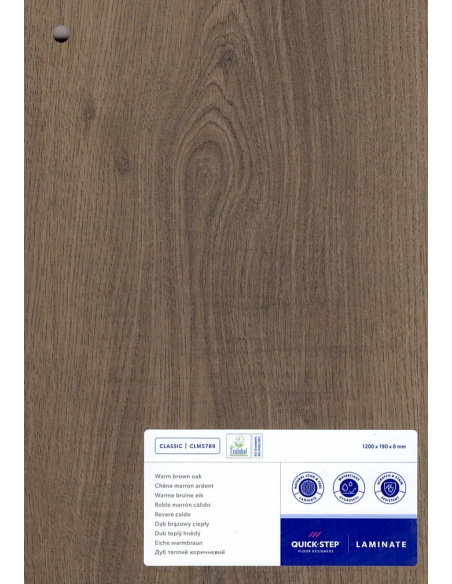 copy of Sol Stratifié Classic Chêne marron ardent