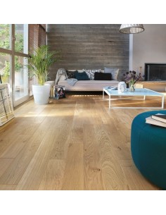 Parquet Otello 139 - 12mm Chêne authentique verni topaze 2