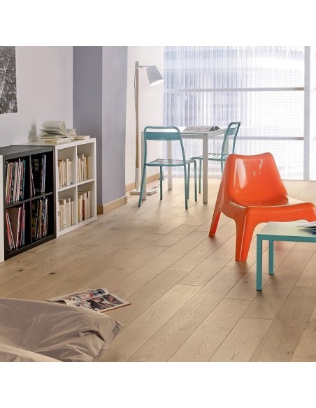 Parquet Diva 184 - 12mm Chêne authentique verni bois flotté
