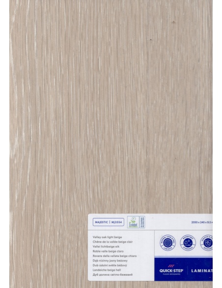 copy of Sol Stratifié Majestic Chêne de la vallée beige clair