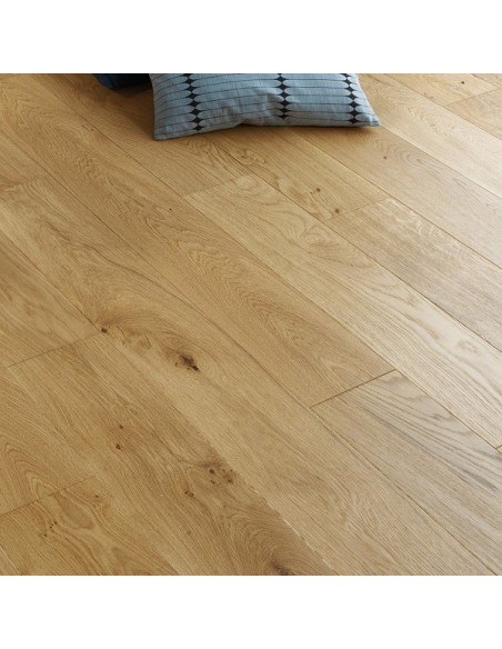 Parquet Diva 184 - 12mm Chêne authentique verni opale