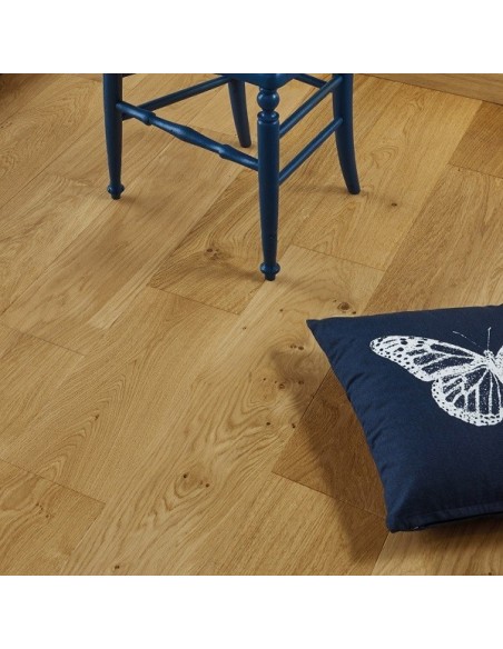 Parquet Diva 184 - 12mm Chêne authentique verni opale
