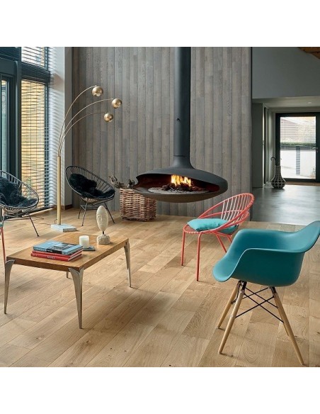 Parquet Diva 184 - 12mm Chêne authentique verni topaze