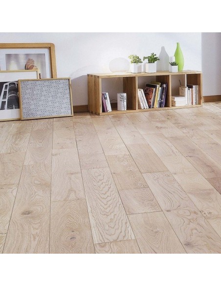 Parquet Diva 184 - 12mm Chêne zenitude verni linen