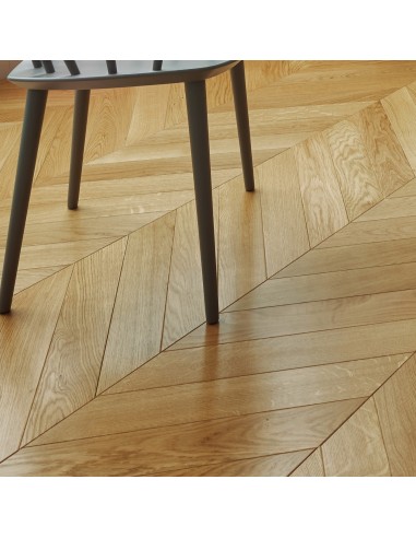 Parquet Point de Hongrie 14mm Chêne classic verni satiné