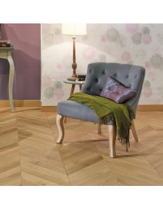 Parquet Point de Hongrie 14mm Chêne classic verni topaze 2