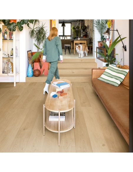 Sol Vinyle Blos Chêne Littoral Beige