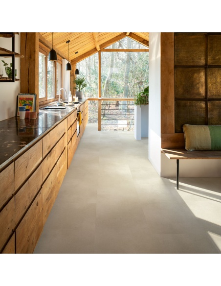 Sol Vinyle Illume Béton tempête de sable